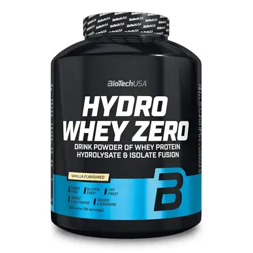 BiotechUSA Hydro Whey Zero Proteinpulver, glutenfrei