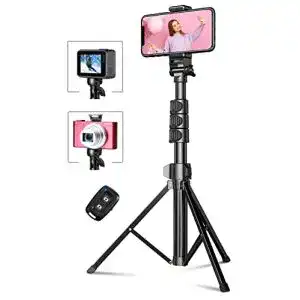 Handystativ Cirycase 142 cm mit Bluetooth-Fernbedienung und universeller Kompatibilität