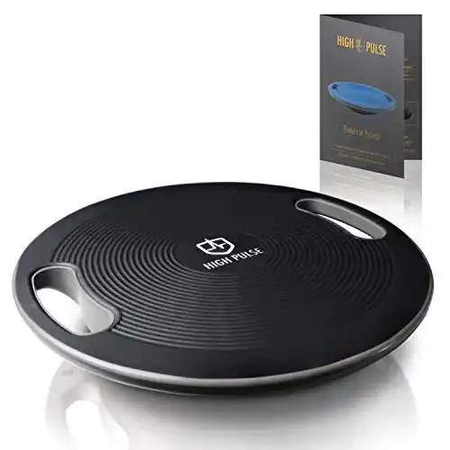 Balance-Board High Pulse Balance Board mit Übungsposter