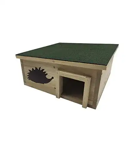 Igelhaus Dehner Natura Karlie aus Tannenholz, 40 x 40 x 19 cm
