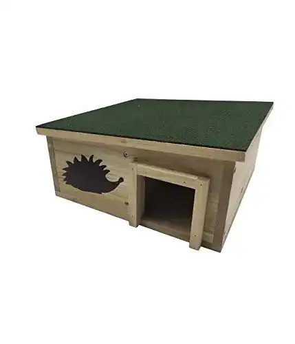 Igelhaus Dehner Natura Karlie aus Tannenholz, 40 x 40 x 19 cm