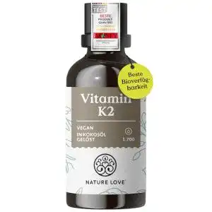 Abnehmtropfen mit Vitamin K2 MK7 200µg von Nature Love