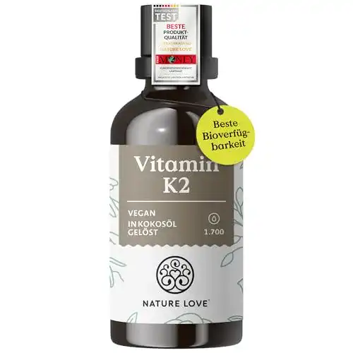 Abnehmtropfen mit Vitamin K2 MK7 200µg von Nature Love
