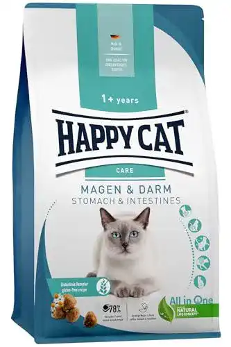 Happy Cat Trockenfutter Care Magen & Darm mit Ente 300 g