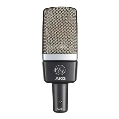 AKG C214 Großmembran-Kondensatormikrofon für Studioaufnahmen