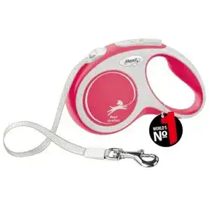 Flexi-Leine New Comfort Band 5 Meter für Hunde bis 15 kg