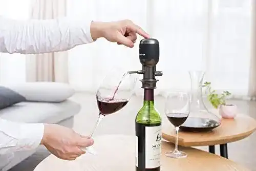 Weinbelüfter Vinaera PRO V2 – Elektrischer Spender mit dreistufiger Einstellung