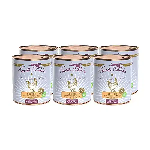 Terra Canis Huhn mit Gurke und Kürbis – Nassfutter für Hunde
