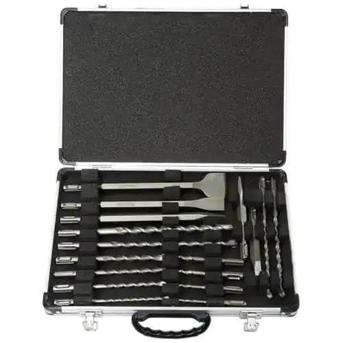 Makita D-19180 SDS-Plus Bohrer und Meißel Set mit 17 Teilen