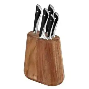 Kuchenmesser Tefal Jamie Oliver 5-teiliges Küchenmesser-Set mit Block