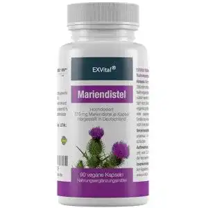 Mariendistel Kapseln von EXVital mit 60% Silymarin