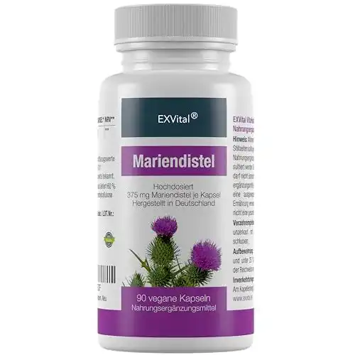 Mariendistel Kapseln von EXVital mit 60% Silymarin