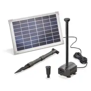 Solar-Springbrunnen Esotec Teichpumpe mit 12 Watt Leistung