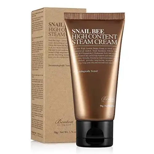 Benton Snail Bee Dampfcreme mit Schneckensekret und Bienengift