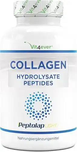 Kollagen-Kapseln Vit4ever – 240 Kapseln mit 1500 mg Kollagen pro Tagesdosis
