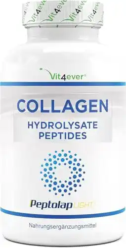 Kollagen-Kapseln Vit4ever – 240 Kapseln mit 1500 mg Kollagen pro Tagesdosis
