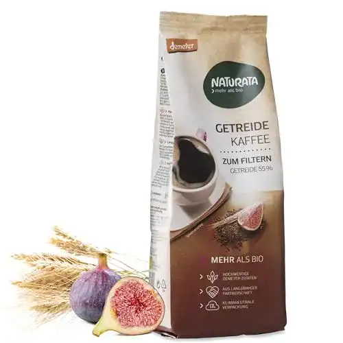 Naturata Bio Getreidekaffee zum Filtern, milde Röstung, 500 g