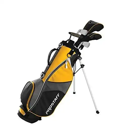 Wilson Golfset Unisex Jugend Pro Staff JGI MD JR LH für linkshändige Spieler