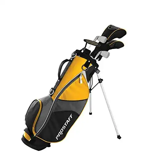 Wilson Golfset Unisex Jugend Pro Staff JGI MD JR LH für linkshändige Spieler