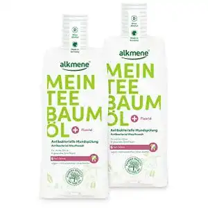 Alkmene Teebaumöl – Antibakterielle Mundspülung 2x 500 ml