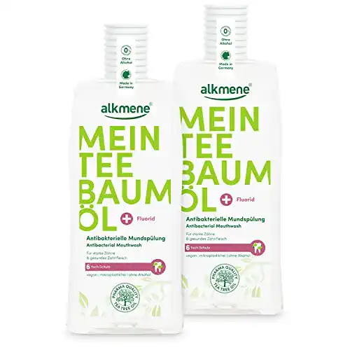Alkmene Teebaumöl – Antibakterielle Mundspülung 2x 500 ml
