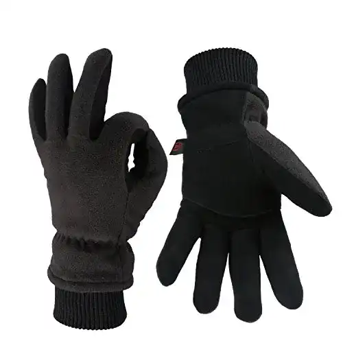 Ozero Winterhandschuhe für Herren – Thermo Skihandschuhe für Outdoor-Sport