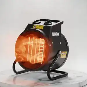 Heizlüfter 3000 Watt Hecht Keramik Heizstrahler Tragbarer Elektroheizer
