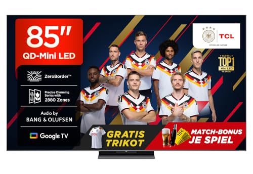 TCL 85Q8C LED-Fernseher 85 Zoll mit QD-Mini-LED, 4K HDR