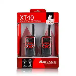 Midland XT10 Walkie Talkie C1176 – PMR Funkgerät für Einsteiger