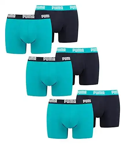 Puma Boxershorts 6er Pack für Herren Unterwäsche