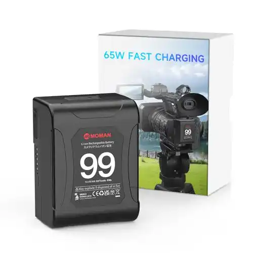 V-Mount Akku Moman Power99 V-Lock Battery