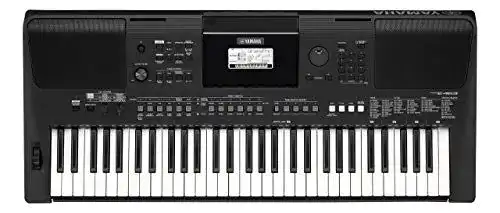 Yamaha PSR-E463 RML Keyboard Tragbares Digital Keyboard in Schwarz