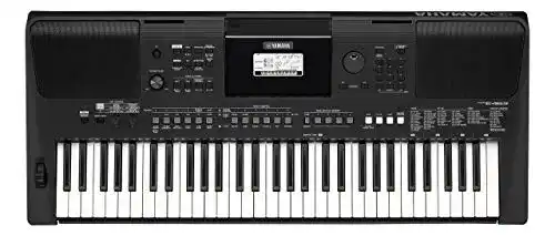 Yamaha PSR-E463 RML Keyboard Tragbares Digital Keyboard in Schwarz