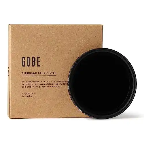 Variabler ND-Filter Gobe 86 mm ND2-400 für Fotografie