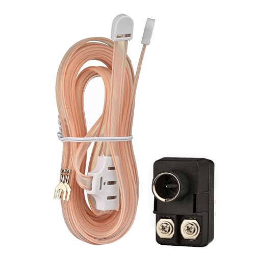 Bingfu FM UKW Zimmerantenne mit T-Formation und 300 auf 75 Ohm Adapter