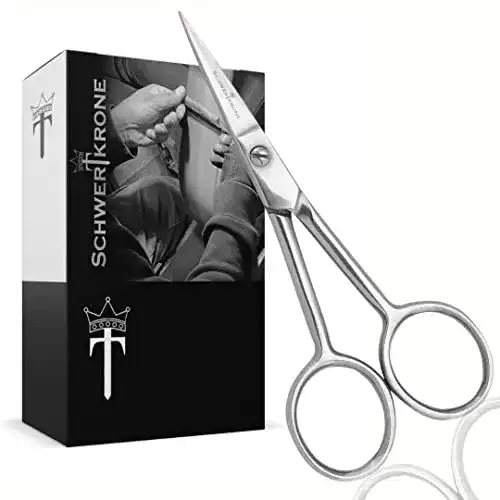 Silhouettenschere Schwertkrone Fadenschere und Stickschere
