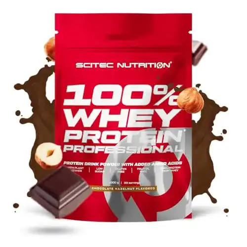 Eiweißpulver von Scitec Nutrition – 100% Whey Protein Professional
