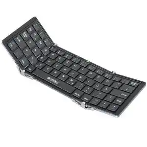 Faltbare Mini-Bluetooth-Tastatur eSynic mit deutscher Tastaturbelegung