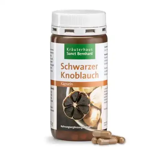 Schwarzer Knoblauch Kapseln von Kräuterhaus Sanct Bernhard