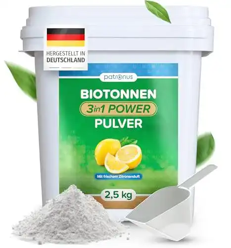 Biotonnenpulver Patronus 2,5 kg – Schutz vor Maden und Geruch
