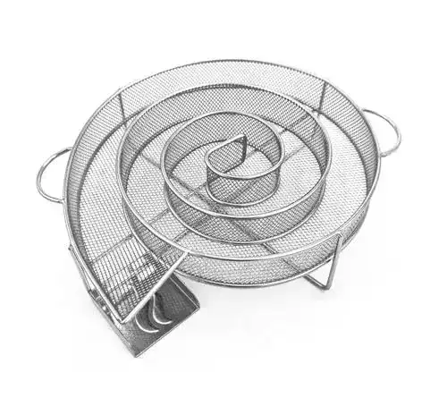 Räucherschnecke Grillfürst Kaltrauchgenerator aus Edelstahl für Grill und Räucherofen