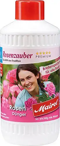 Flüssiger Rosendünger von Mairol – Rosenzauber Liquid 500 ml