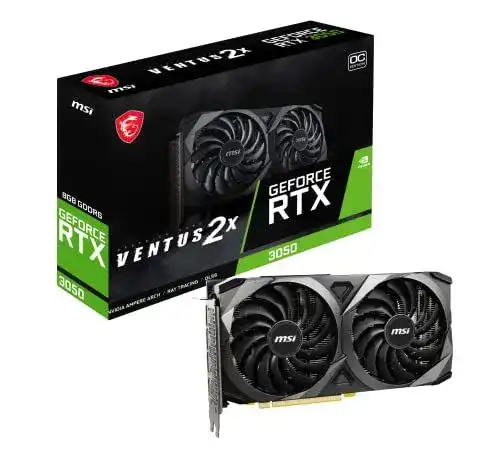 MSI GeForce RTX 3050 VENTUS 2X 8G OC 8GB Grafikkarte