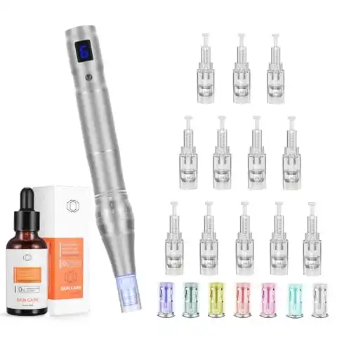 Hyaluron-Pen Izadizadi Elektrischer Microneedling Pen mit 7 Farben