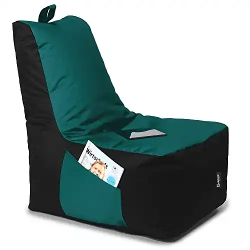 Bubibag Sitzsack für Kinder und Erwachsene Gaming Sitzsack mit Füllung