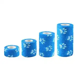 Andux Zone Selbstklebende Bandage 4 Rollen Cohesive Wrap