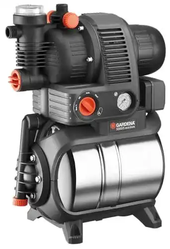 Hauswasserwerk Gardena Premium 5000/5 eco inox mit Edelstahl-Pumpe