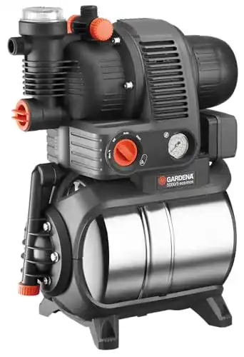 Hauswasserwerk Gardena Premium 5000/5 eco inox mit Edelstahl-Pumpe
