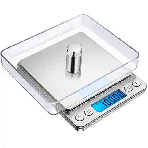 Feinwaage 0,01 g Brifit Digitalwaage bis 500 g Taschenwaage
