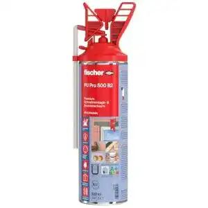 Fischer Schnell-Montageschaum PU 500 für Verfüllung und Dämmung